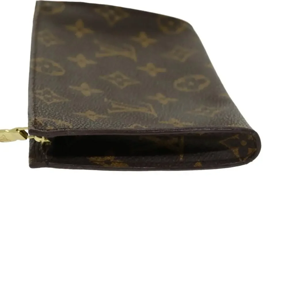 Louis Vuitton Monogram Bucket PM Accessory Pouch Brown